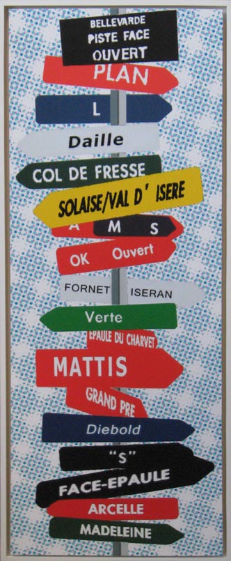 Capolongo - Ski signs